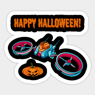 Drone #1 Halloween Edition Sticker